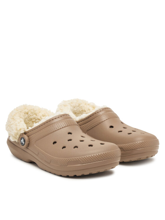 Crocs Crocs Plätud Classic Lined Clog 211396 Beež