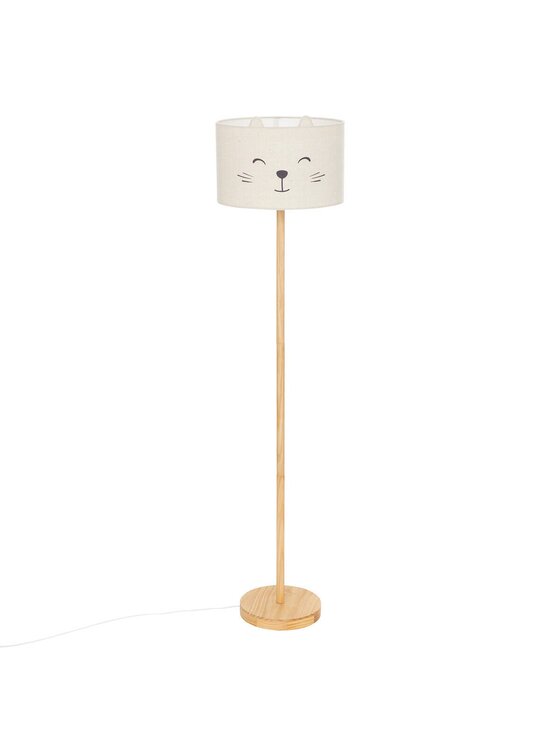 MIAhome MIAhome Lampa podłogowa dla dzieci Kitty 152 cm Brązowy