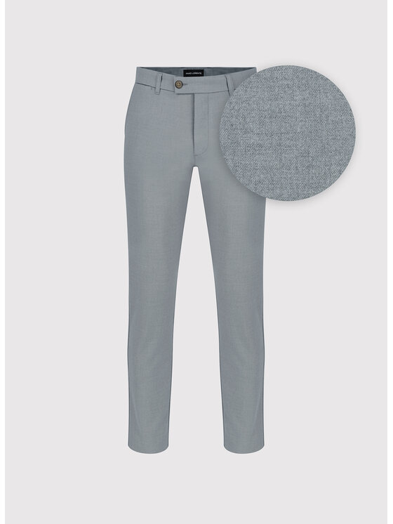 Pako Lorente Pako Lorente Chinosy P26WF-WX-004 Szary Slim Fit