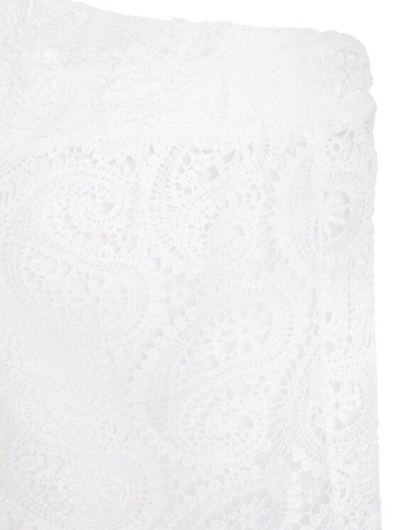 TWINSET TWINSET Marškinėlių ir šortų komplektas 251GJ2QR7 Balta Regular Fit