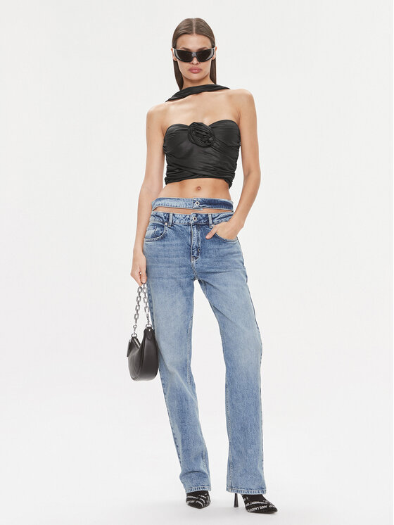 Karl Lagerfeld Jeans Karl Lagerfeld Jeans Farmer 240J1107 Kék Slim Fit