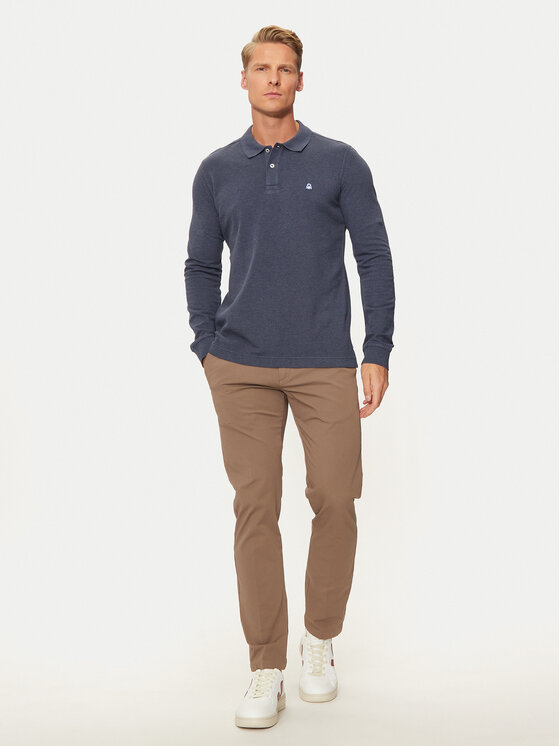 United Colors Of Benetton United Colors Of Benetton Polo majica 3088U3025 Mornarsko modra Regular Fit