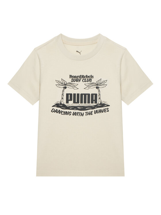 Puma Puma Póló MID90S Graphic 685152 Bézs Regular Fit