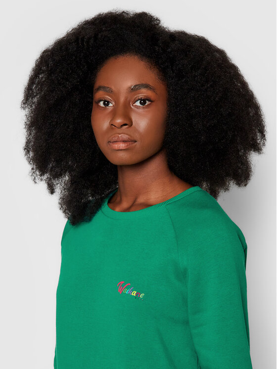 Felpa Oachu Verde Regular Fit