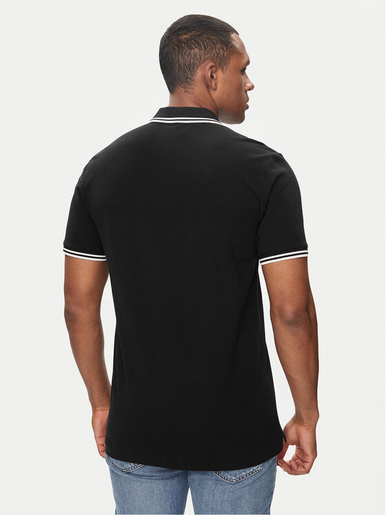 G-Star Raw G-Star Raw Tricou polo Dunda D17127-5864 Negru Slim Fit