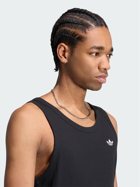 adidas adidas Tank top 164740 Czarny Regular Fit