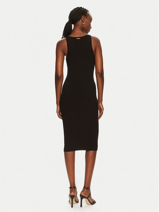 MICHAEL Michael Kors Robe en tricot MT482IL33D Noir Slim Fit