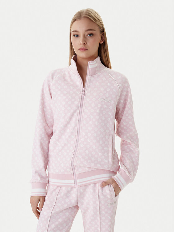 Guess Guess Bluză V5YQ03 KB212 Roz Regular Fit