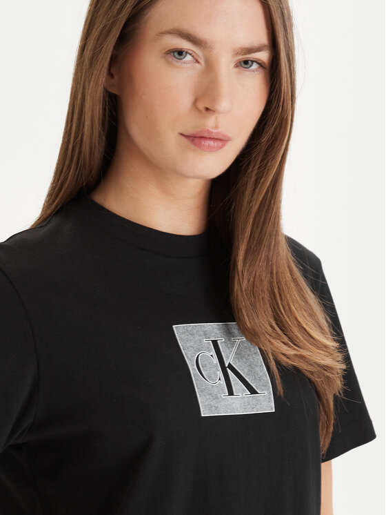 Calvin Klein Jeans Calvin Klein Jeans T-krekls LV047F819G Melns Classic Fit