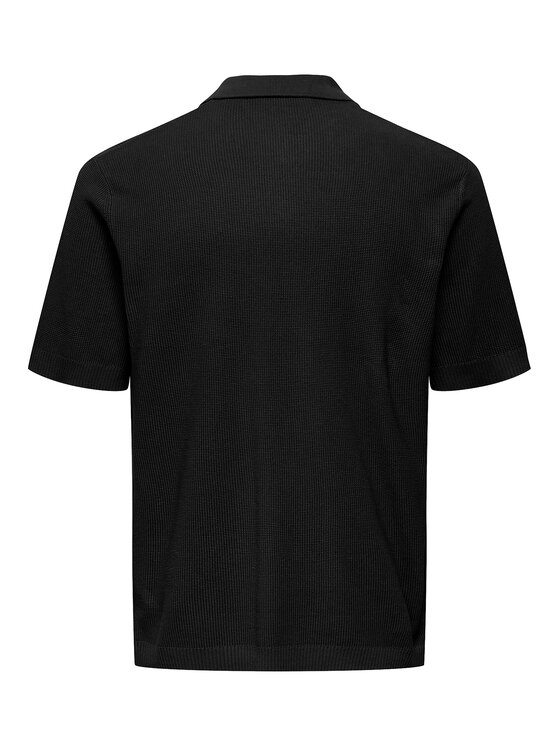 Only & Sons Only & Sons Polo Tony 22033571 Crna Regular Fit
