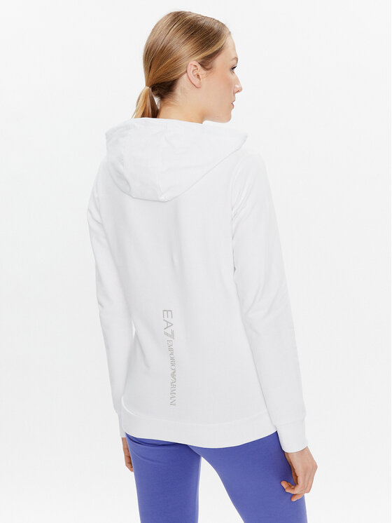 EA7 Emporio Armani EA7 Emporio Armani Світшот 8NTM36 TJCQZ 0101 Білий Regular Fit