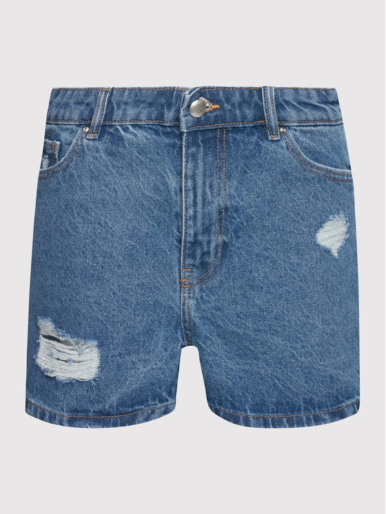 ONLY ONLY Pantaloncini di jeans Jagger 15245695 Blu Mom Fit