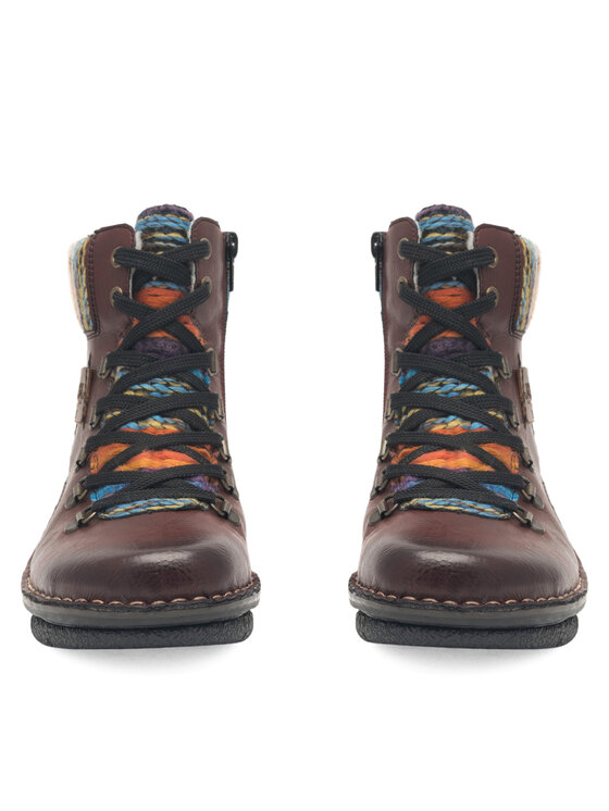 Rieker Rieker Stiefeletten 73343-35 Dunkelrot