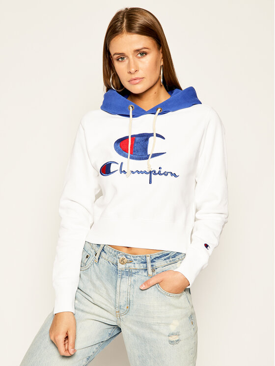Felpa 112534 WW001 Bianco Regular Fit