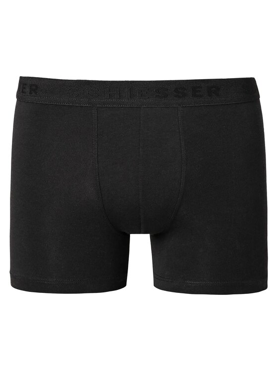 SCHIESSER SCHIESSER Bokserki 28938 Czarny