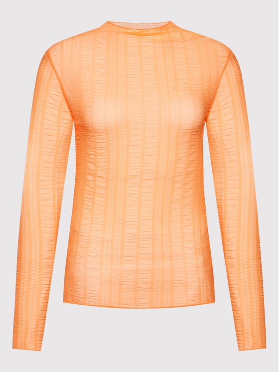 Patrizia Pepe Patrizia Pepe Bluzka 8C0513/A029-R744 Pomarańczowy Regular Fit