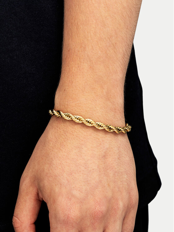ICED STUFF ICED STUFF Bracciale Rope Oro