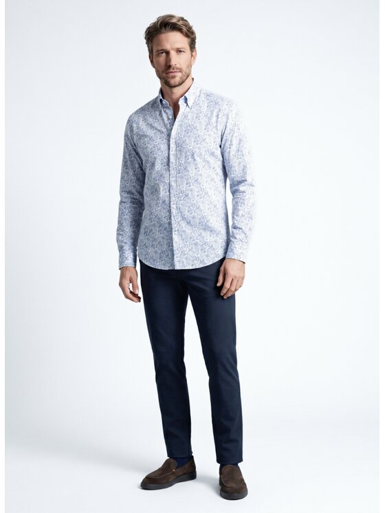 Pako Lorente Pako Lorente Koszula P26WF-1X-012 Biały Slim Fit