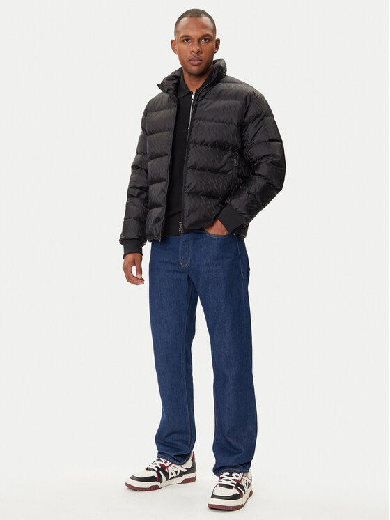 Armani Exchange Armani Exchange Vatovaná bunda XM001580 AF16628 UC001 Černá Regular Fit