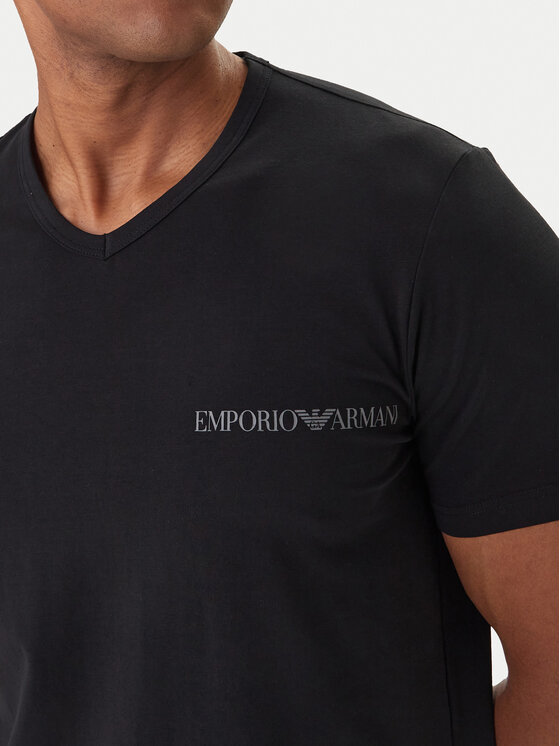 Emporio Armani Emporio Armani T-Shirt 28212 Czarny Comfort Fit