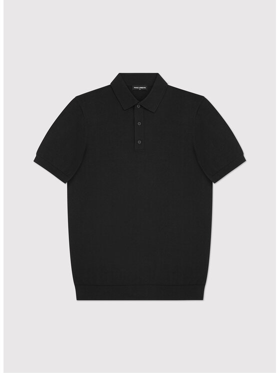 Pako Lorente Pako Lorente Polo P25WF-TX-007 Czarny Classic Fit
