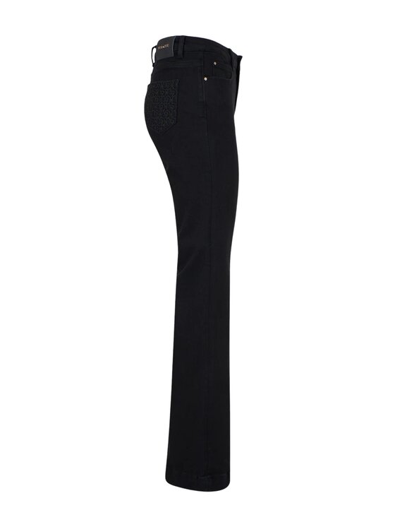 Yes Zee Yes Zee Jeans p309xe01 Nero Regular Fit