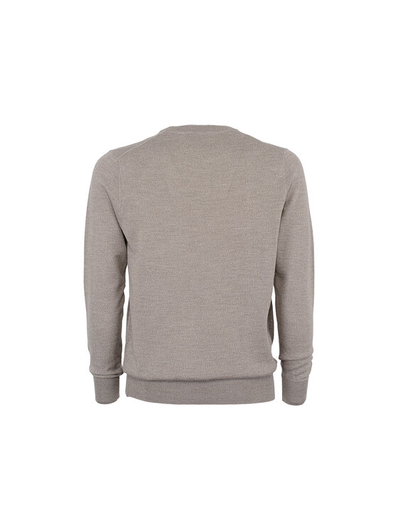 RefrigiWear RefrigiWear Sweter M26908-A00616 Brązowy Regular Fit