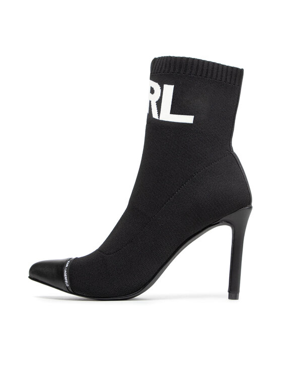 KARL LAGERFELD KARL LAGERFELD Μποτάκια KL31361A Μαύρο