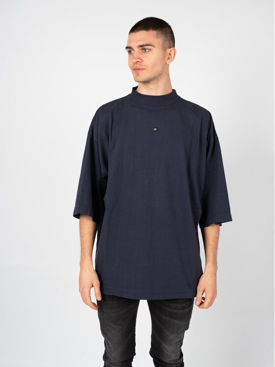 Gap Gap T-Shirt 719614 TMVQ2 Tmavomodrá Oversize
