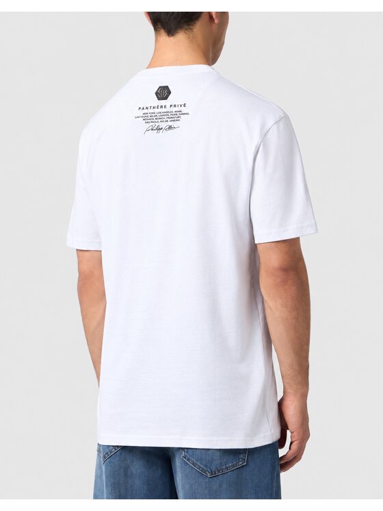 PHILIPP PLEIN PHILIPP PLEIN T-shirt 32086 Bianco Regular Fit