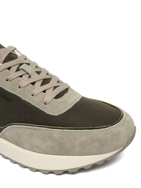 Calvin Klein Calvin Klein Сникърси Low Top Lace Up Repreve Mix HM0HM01714 Зелен