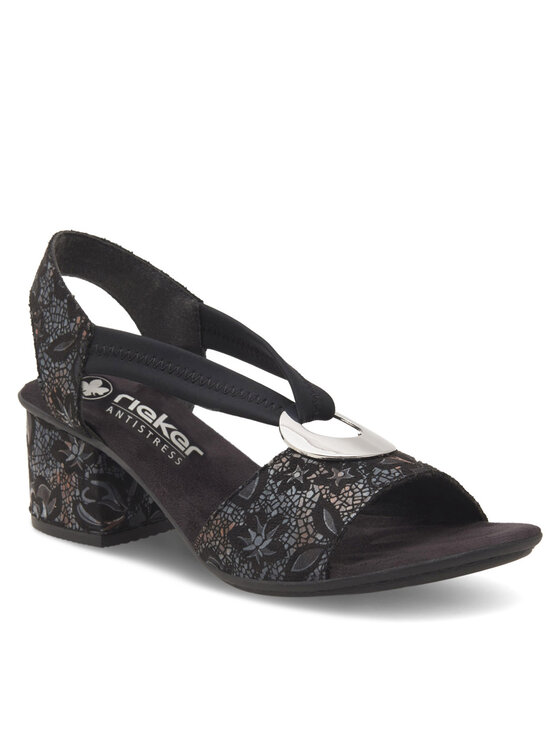 Rieker Rieker Sandalen 64683-91 Schwarz