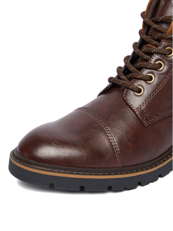 Lanetti Lanetti Schnürschuhe CEO-2011 124AM Braun