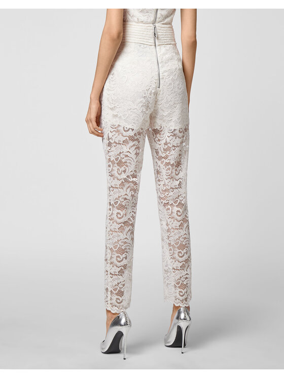 PHILIPP PLEIN PHILIPP PLEIN Pantaloni di tessuto 6483 Beige Flare Fit