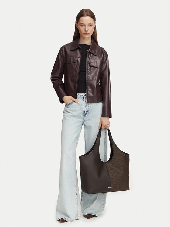 MICHAEL Michael Kors Ročna torba 30T6G51T9B Rjava