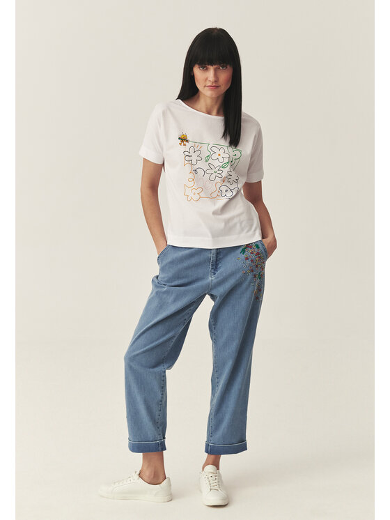 TATUUM Tatuum T-Shirt LALI 1 Bílá Classic Fit