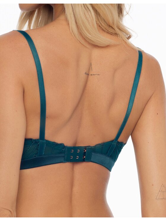 Esotiq Esotiq Biustonosz push-up 41400-67X Zielony