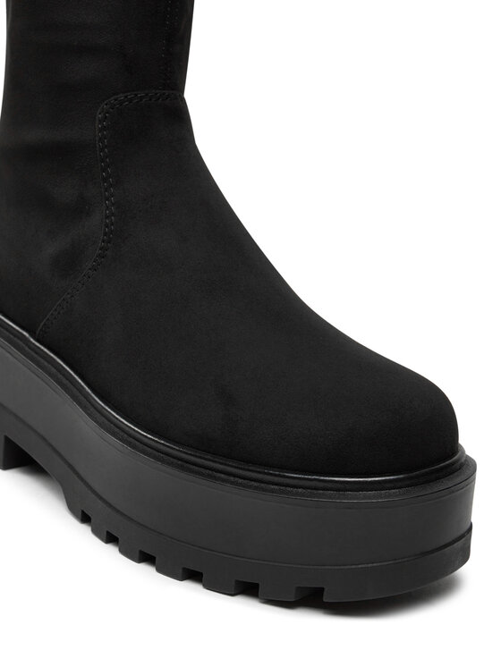 Calvin Klein Jeans Calvin Klein Jeans Μποτάκια Flatform Zip Mg Ss YW0YW01602 Μαύρο