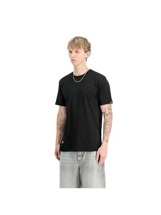 Alpha Industries Alpha Industries T-Shirt AI.258505 Černá Regular Fit