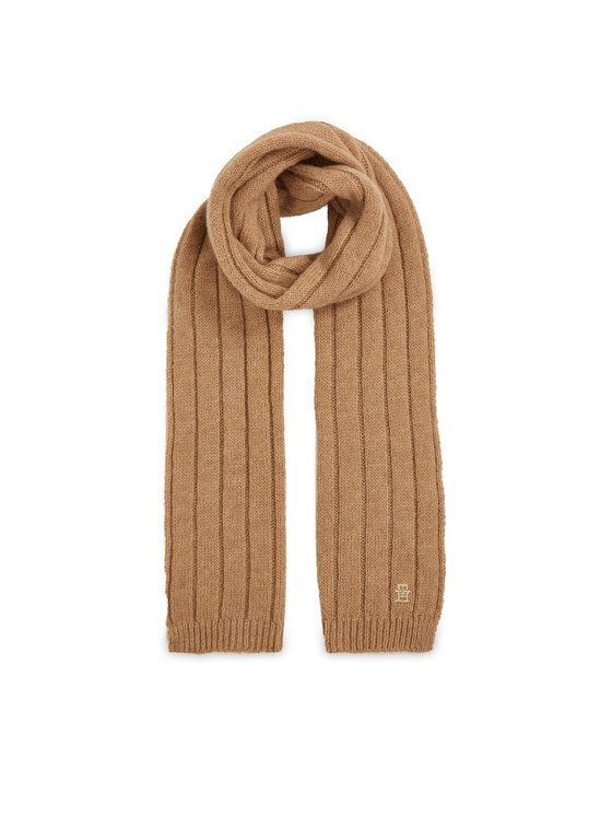 Tommy Hilfiger Šallīte Th Timeless Scarf AW0AW15351 Bēšs