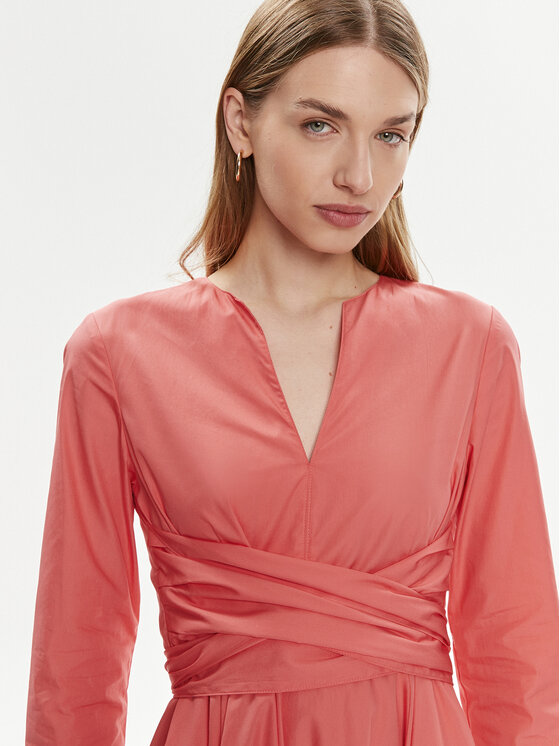 MAX&Co. MAX&Co. Ежедневна рокля Disco 2416221154200 Оранжев Regular Fit