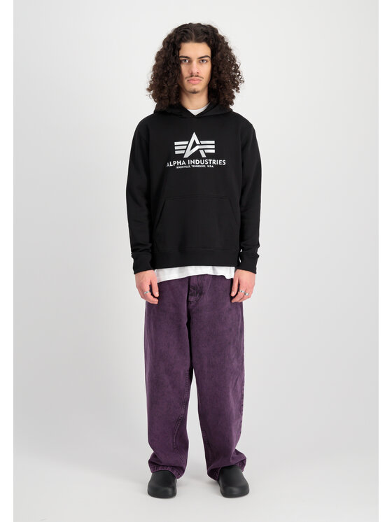 Alpha Industries Alpha Industries Mikina AI.146343-423 Čierna Basic Fit