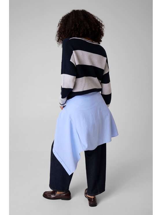 Guess Jeans Guess Jeans Svetr 183557 Modrá Classic Fit