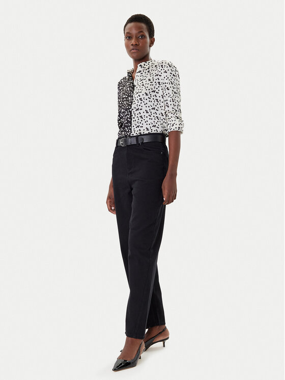 French Connection French Connection Marškiniai 72ZCR Juoda Regular Fit