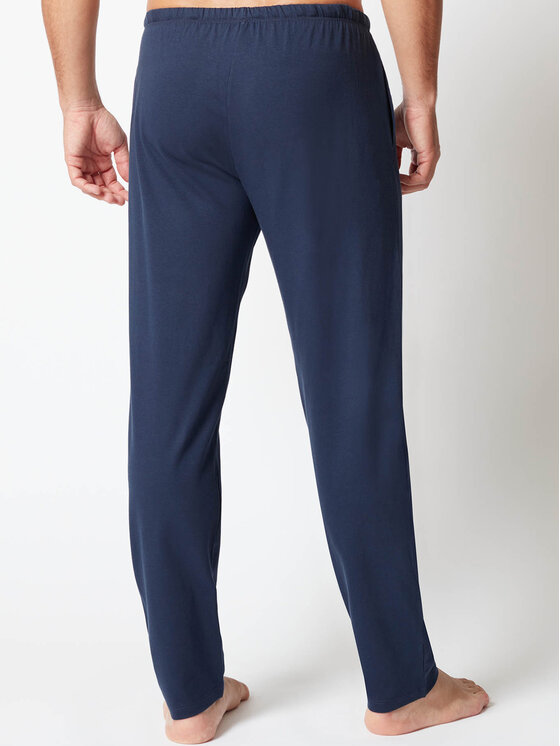 Huber Huber Bavlnené nohavice 117104 Tmavomodrá Comfortable Fit