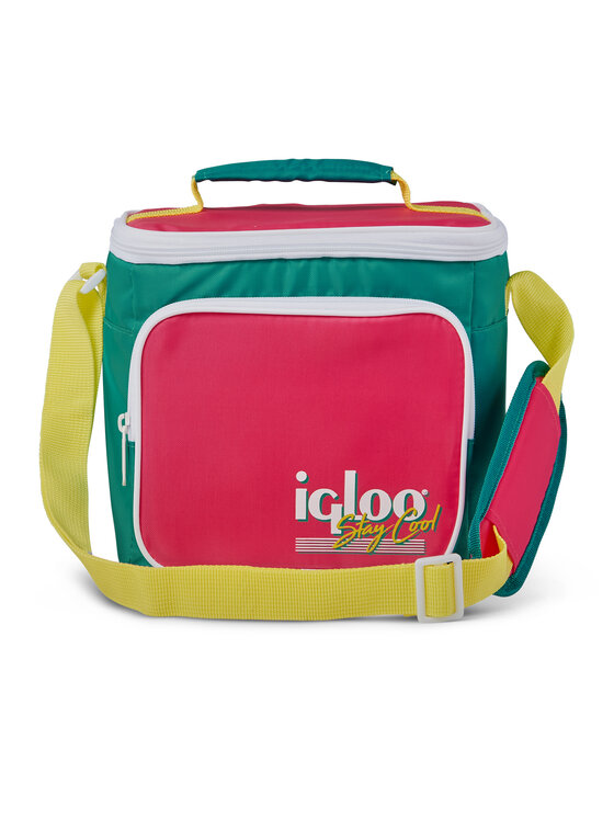 IGLOO IGLOO Torba termiczna Retro Square Lunch Bag Zielony