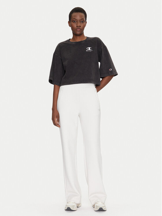 Champion Champion T-Shirt 118023 Czarny Relaxed Fit