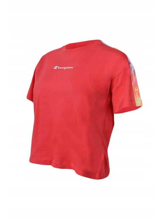 T-Shirt Champion, Rozmiar S, Różowe, 114993