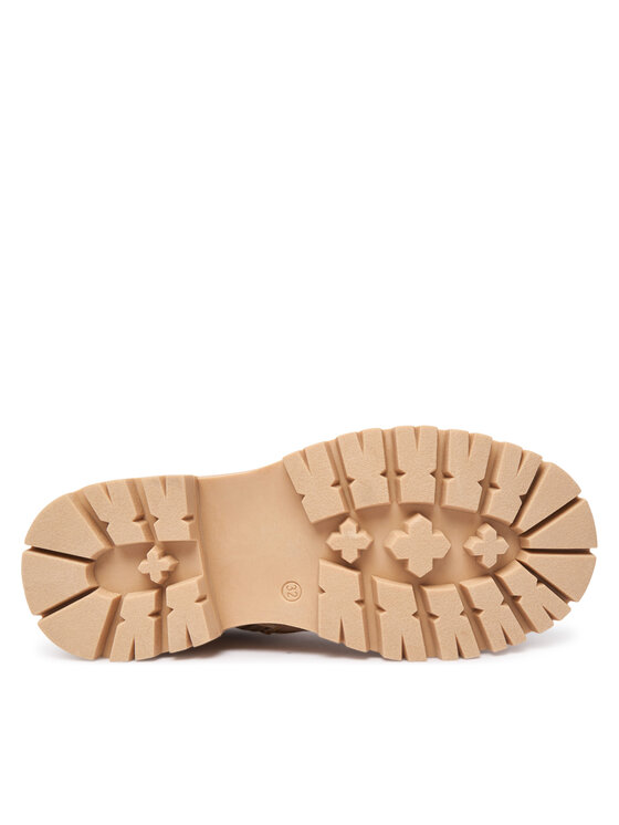 Calvin Klein Calvin Klein Šnurovacia obuv V3A5-83125-1628500 S Béžová