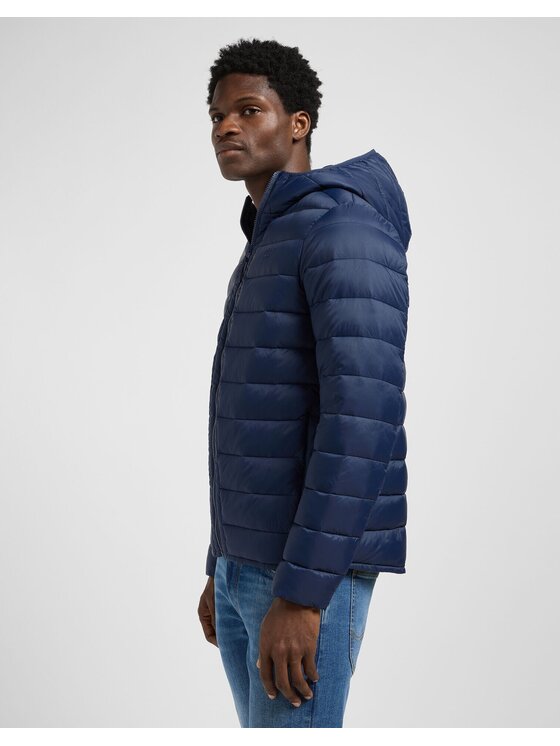 Lee Lee Kurtka przejściowa PUFFER JACKET Niebieski Regular Fit